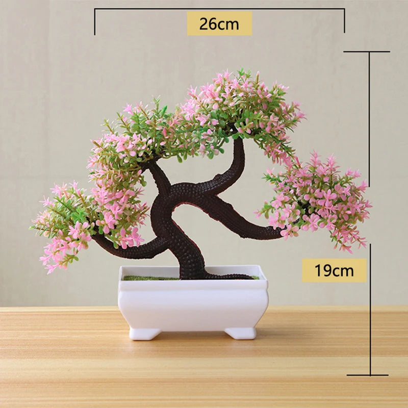 Bonsai Artificial Plastic Plants