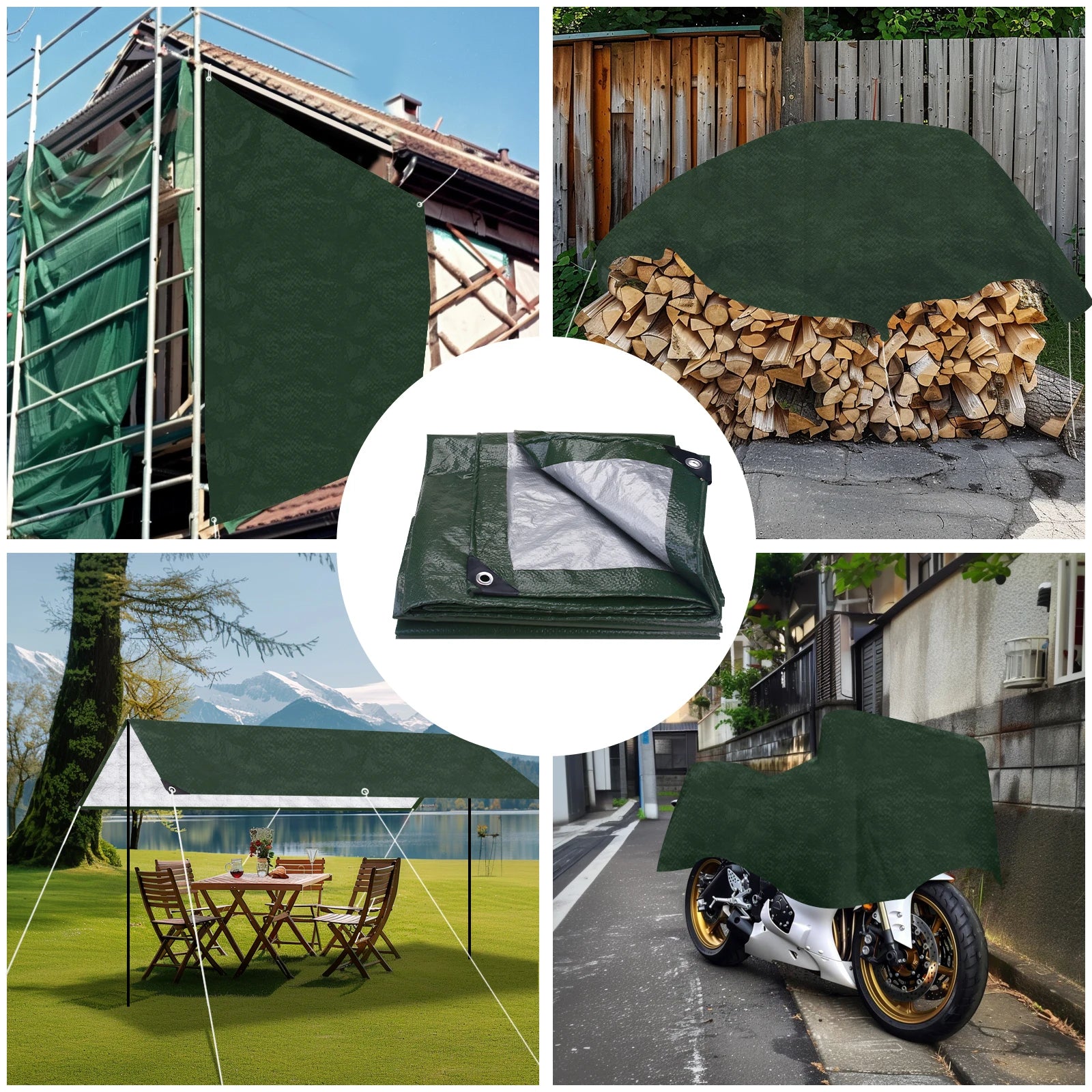 Large Heavy Duty Waterproof Tarpaulin