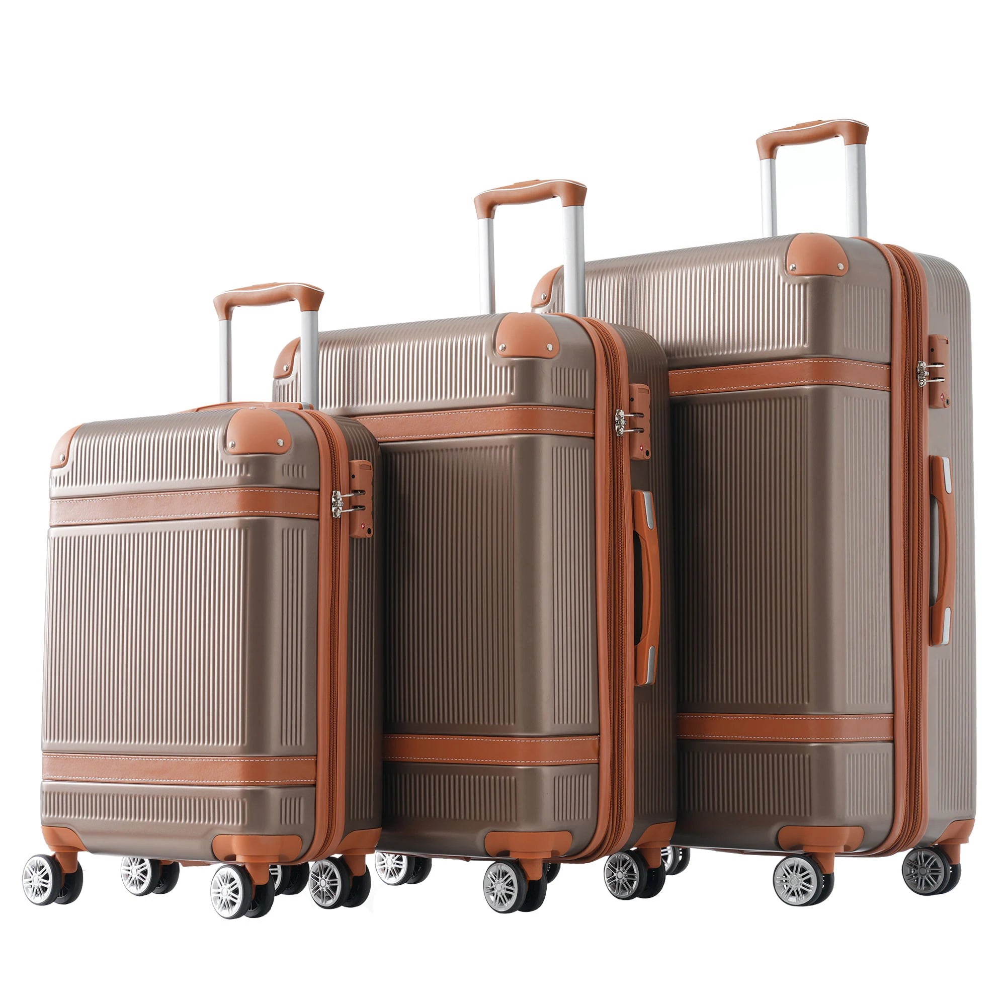 3 Pcs Luggage Travel Suitcase