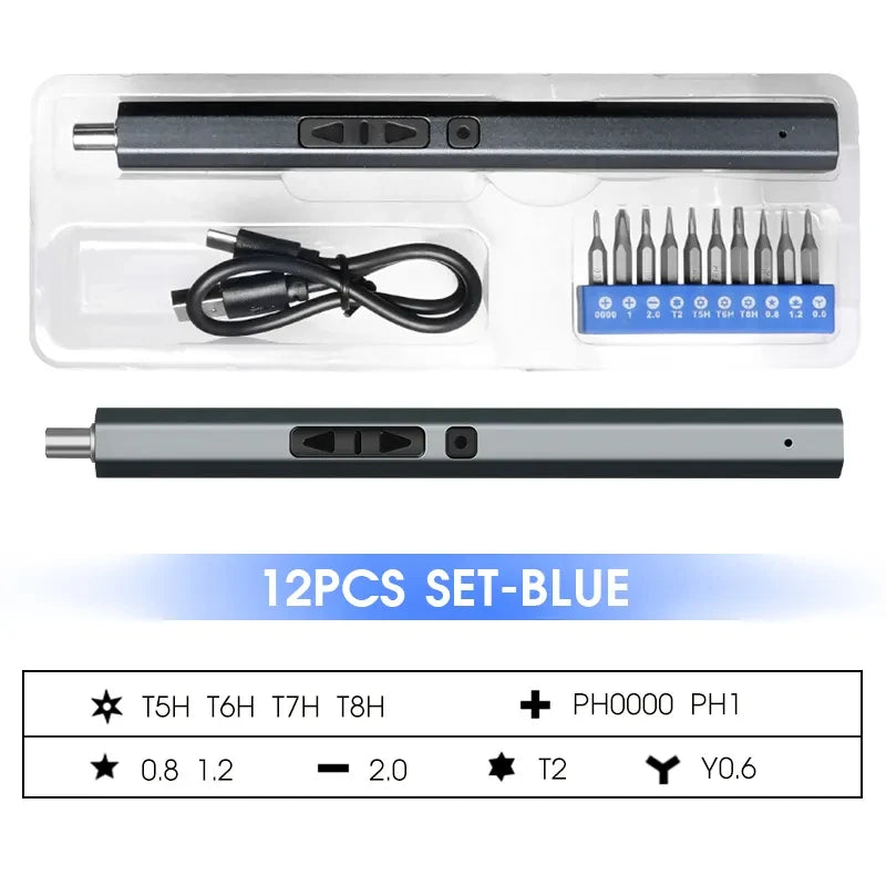 Cordless Electric Screwdriver Set
