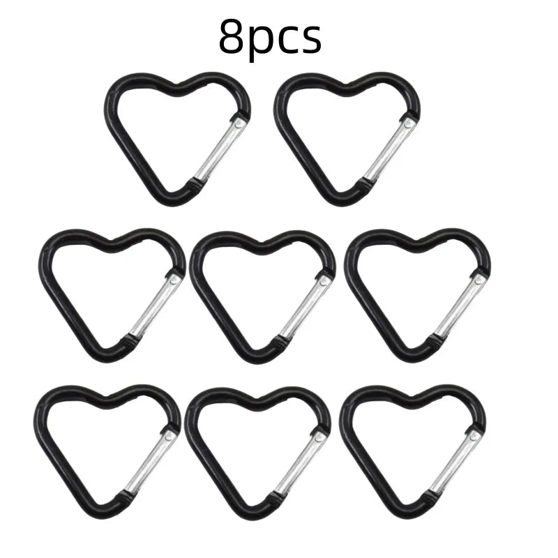 Heart Shape Keychain Clip