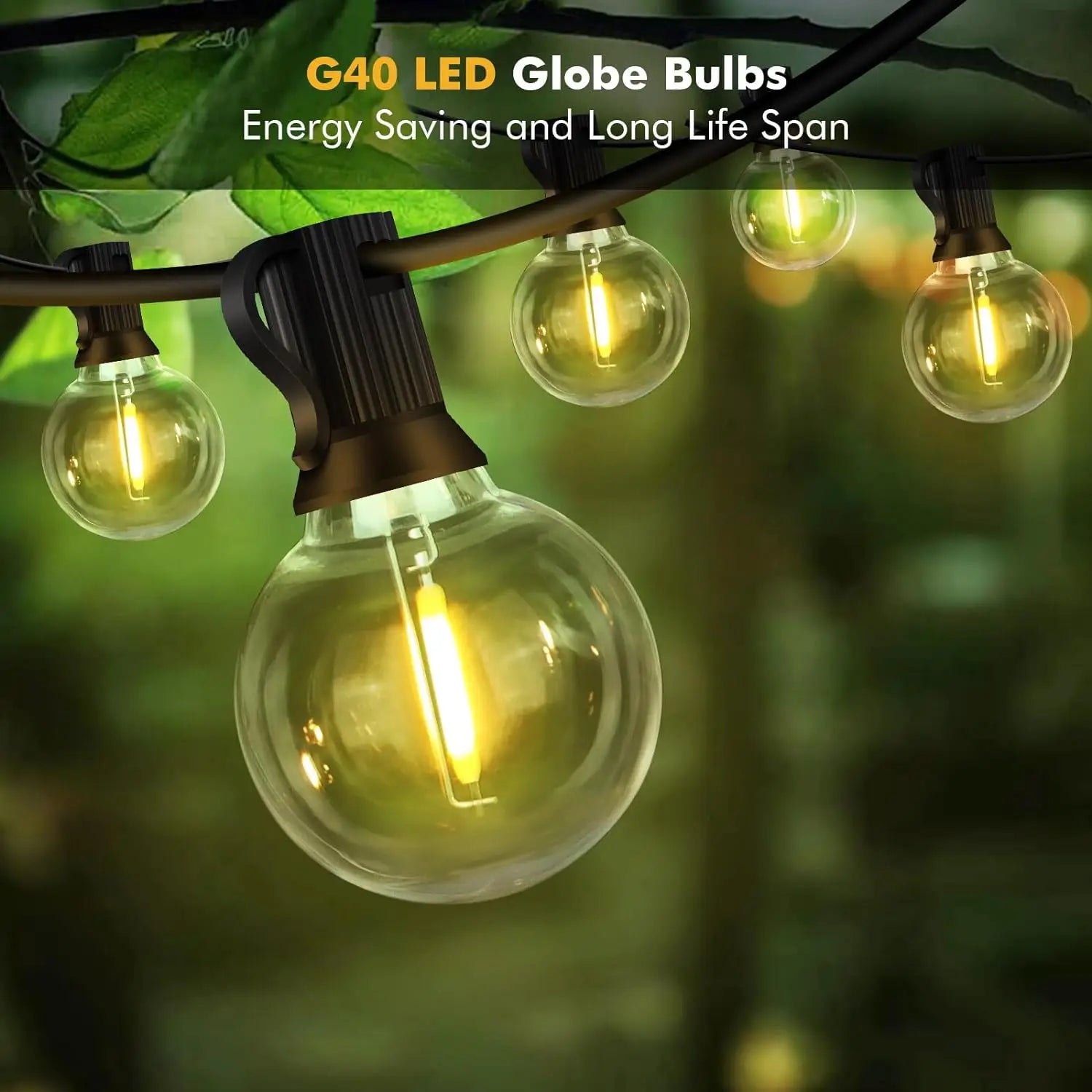 Outdoor Solar String Lights