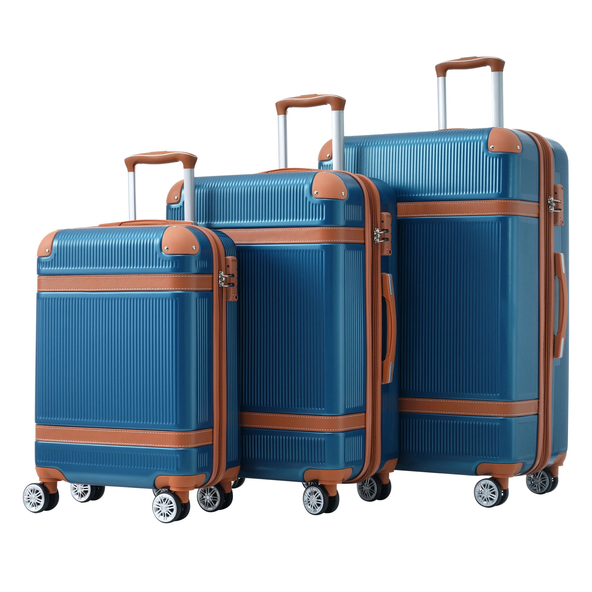 3 Pcs Luggage Travel Suitcase
