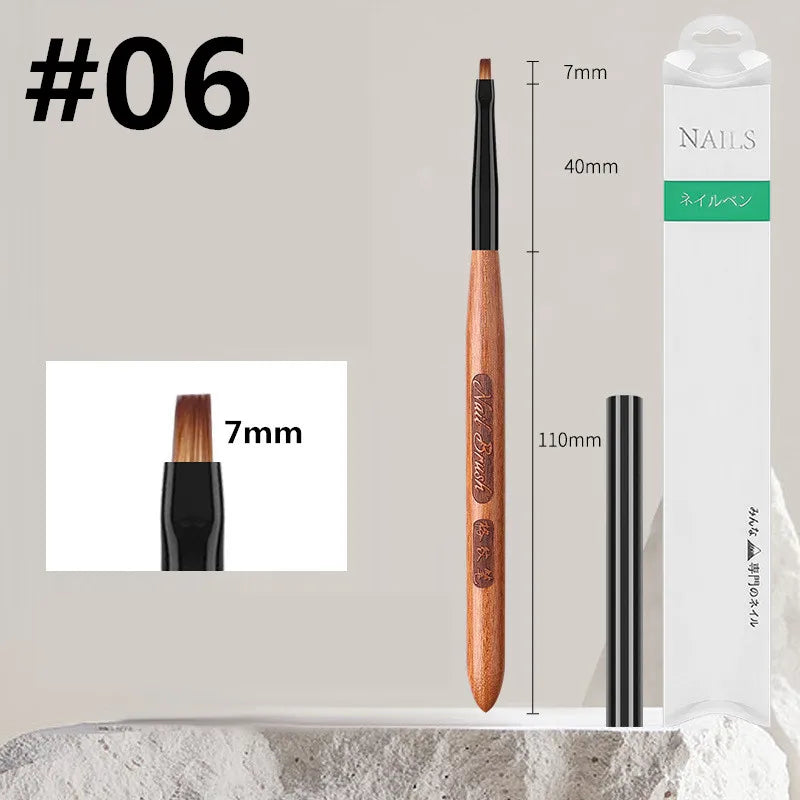 12 Style Nail Art Brushes Set