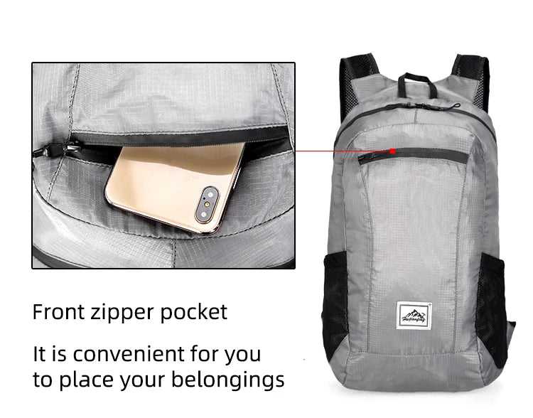 Portable Foldable Backpack
