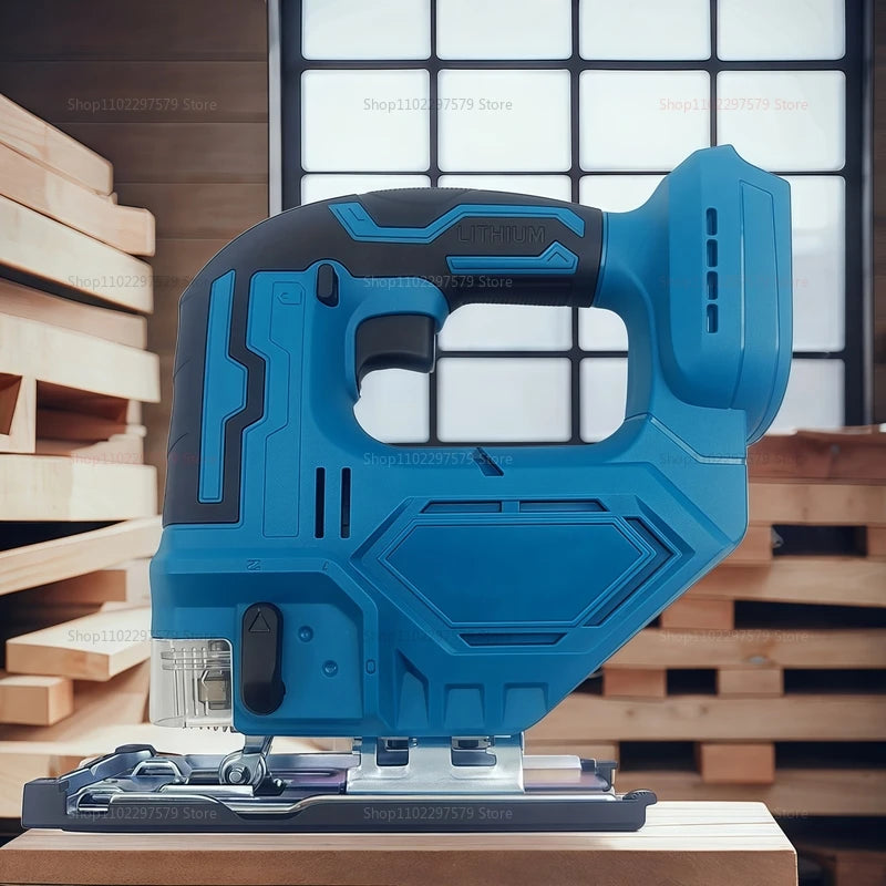 Electric arc-shaped brush saw