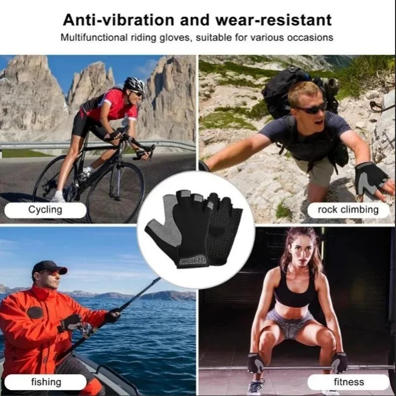 Fingerless Cycling Gloves