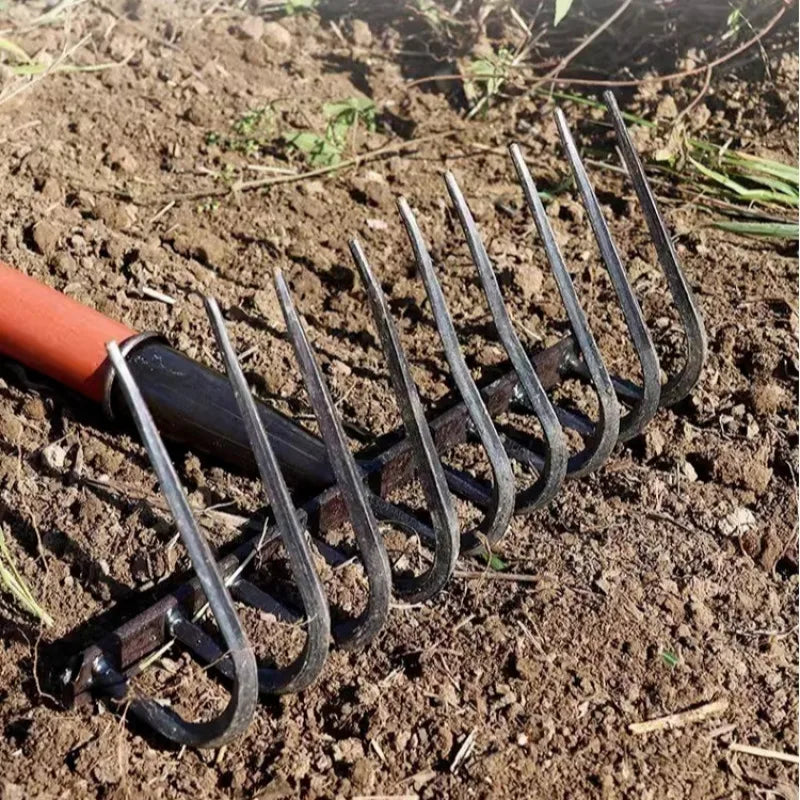 Multifunctional Ninetooth Nail Rake