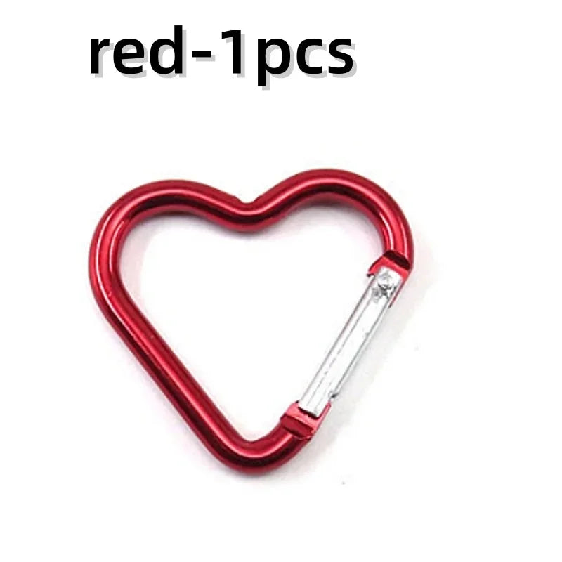 Heart Shape Keychain Clip