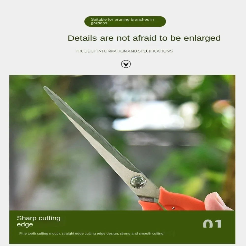 Garden Pruning Shears Stainless Steel Tools