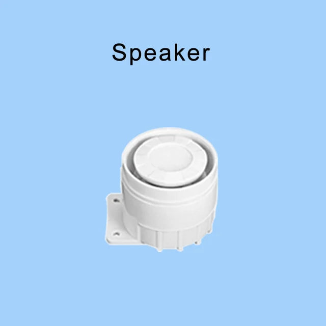 TAIBOAN 433MHz Home Burglar Alarm Host Accessories Wireless Link Smoke Sensor Door Magnetic Water Leak Detector Doorbell RFID