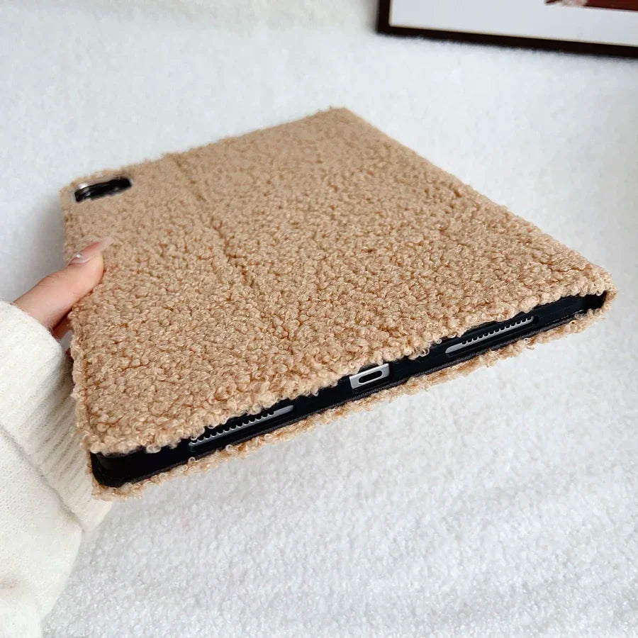Fluff Stand Tablet Case Cover