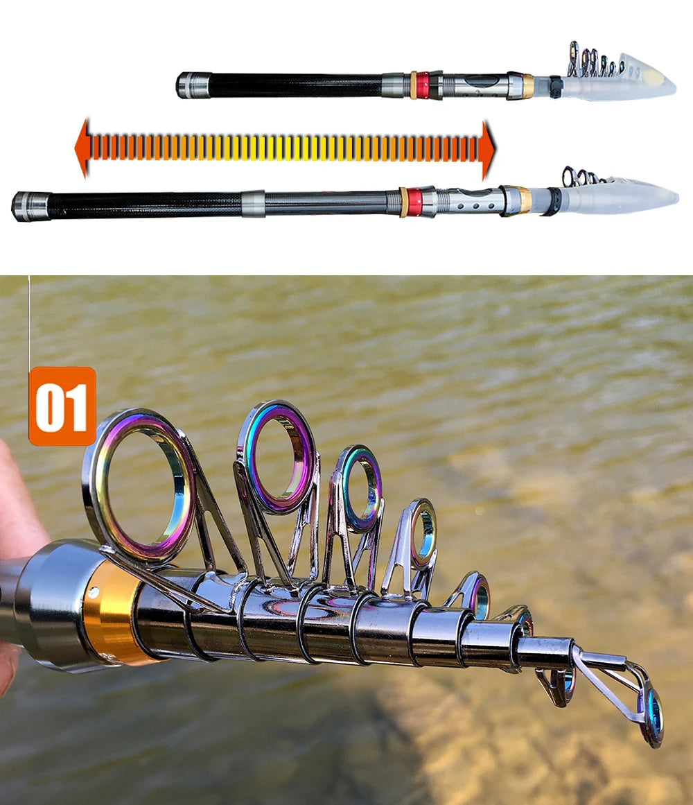 Carbon Fiber Fishing Rod