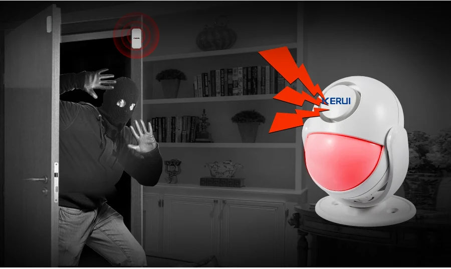Home Security Wireless Motion Alarm