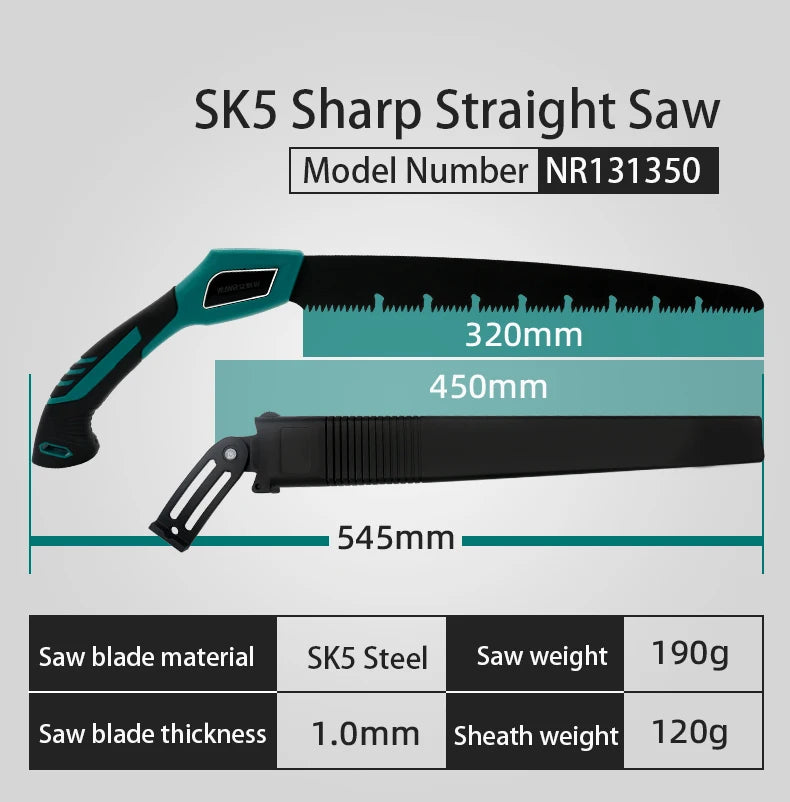Japanese Fixed Straight Hand Saw