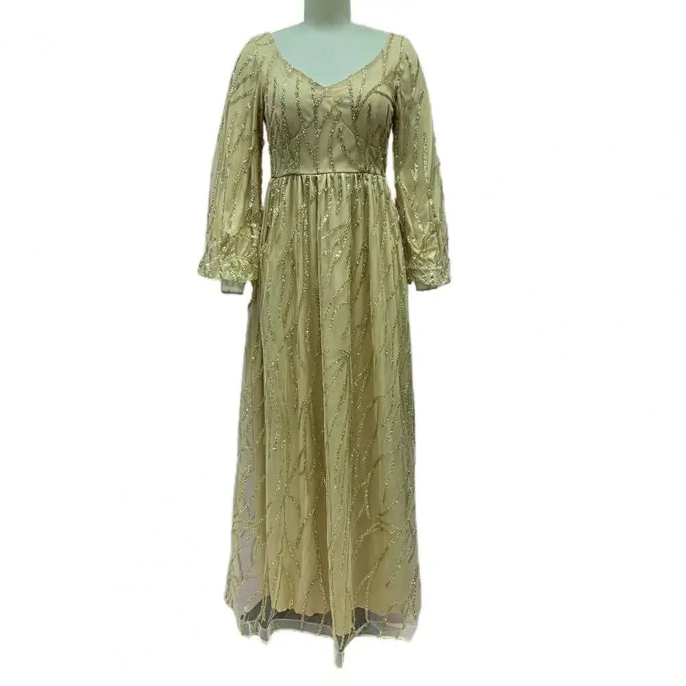 Women's French Vintage Evening Dress