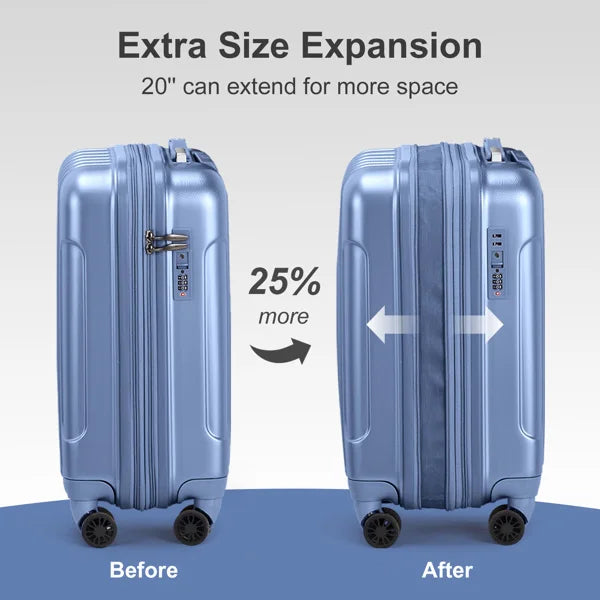 2 Piece Luggage Set