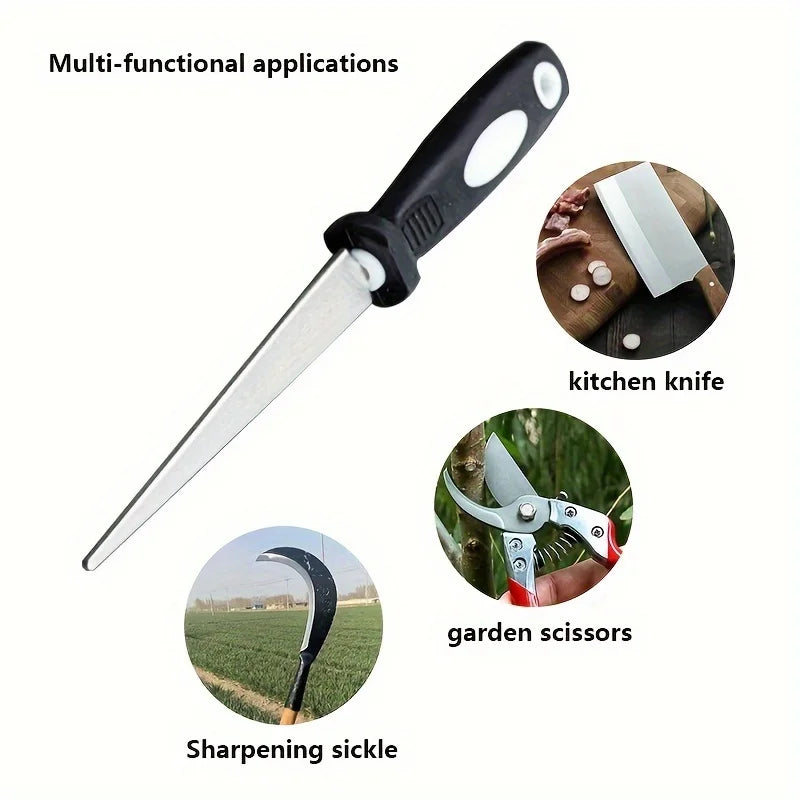 Diamond Sharpener Sharpener Metal Double Sand File Scissors