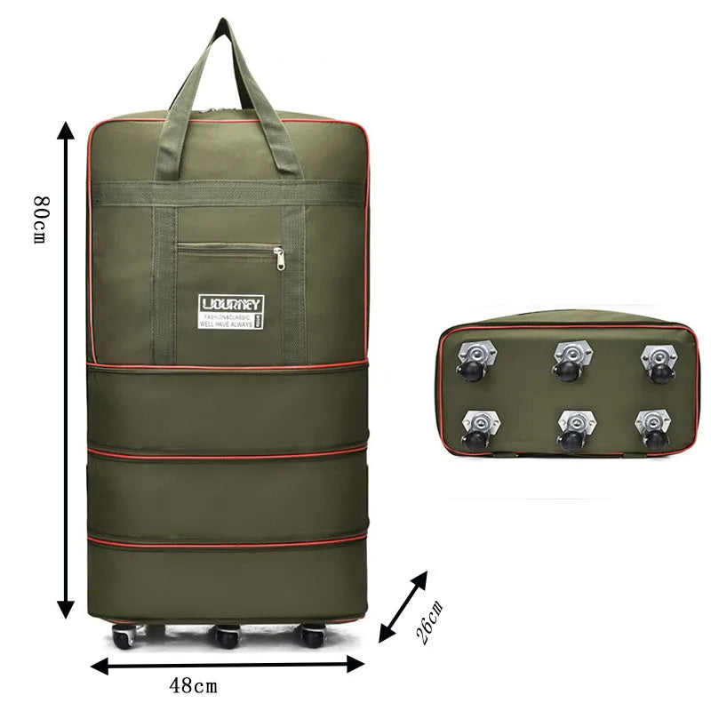 Folding travel bag