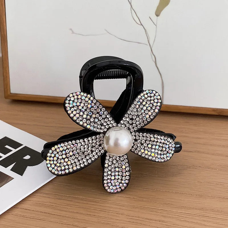 Rhinestone Hair Claw Clip