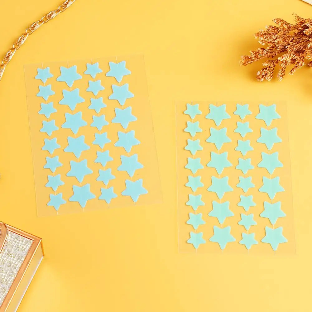 28Pcs Colorful Cute Star Shaped Acne Treatment Sticker