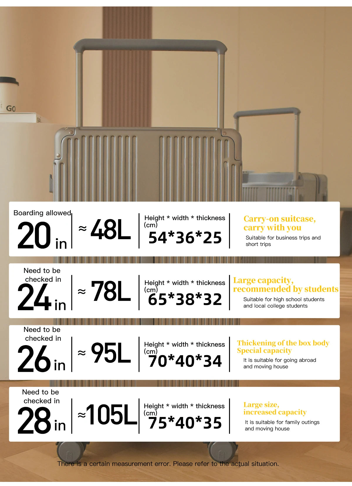 Rolling Luggage Carry-On