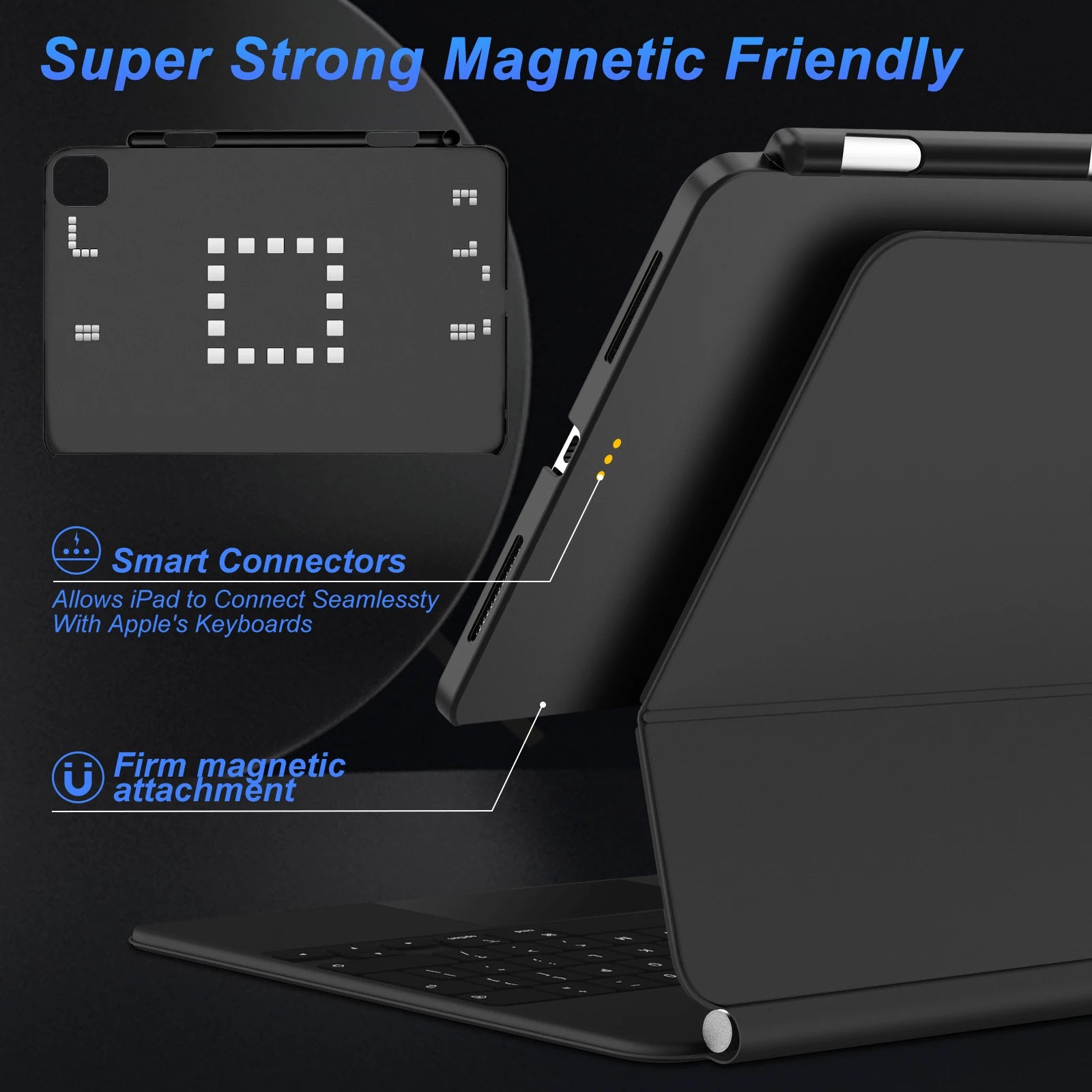 Magnetic Case for iPad Pro 11