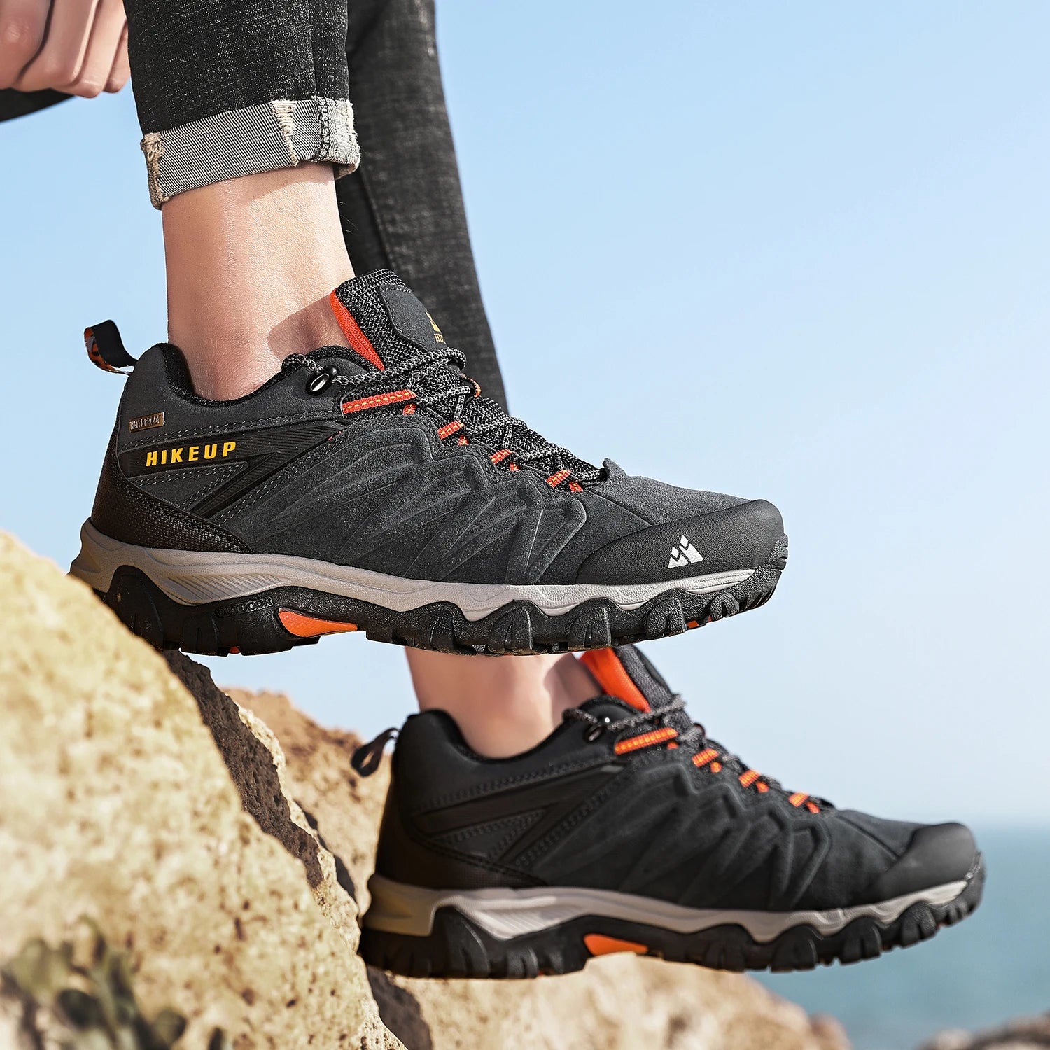 Men's High Quality Leather Hiking Shoes