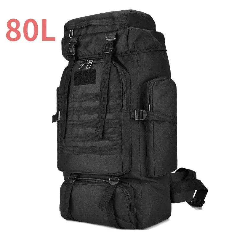 80L/100L Mountaineering Tactical Backpack