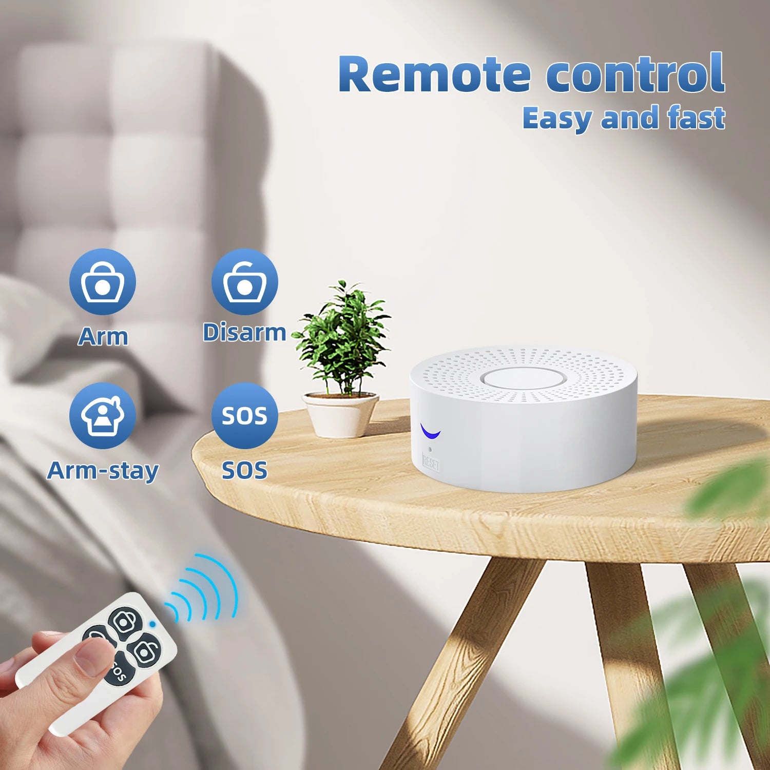 Tuya Smartlife WiFi Remote Control Home Security System Door Window Alarm Sensor Burglar Alarm