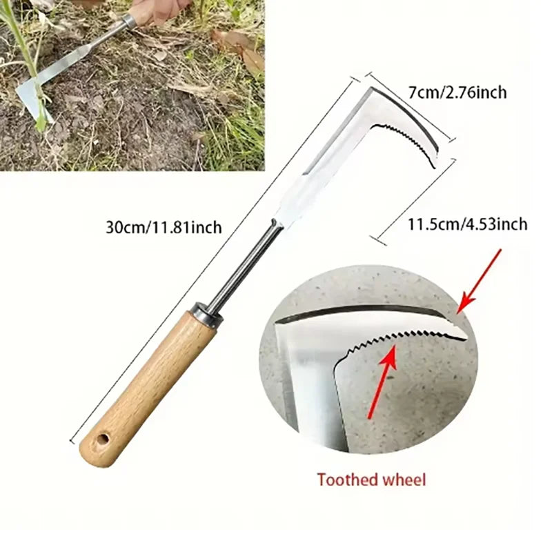 1pc Stainless Steel Manual Weed Puller