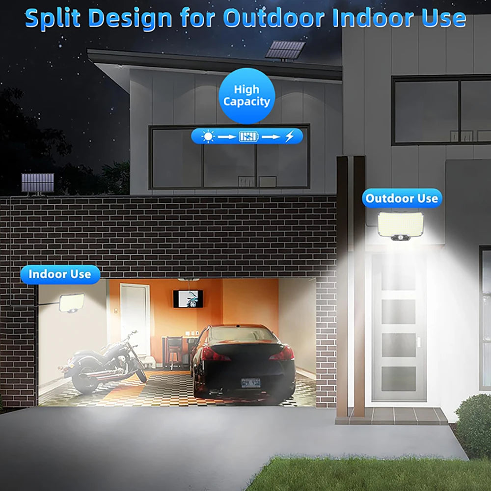 Outdoor Waterproof LED Motion Sensor Solar Lights