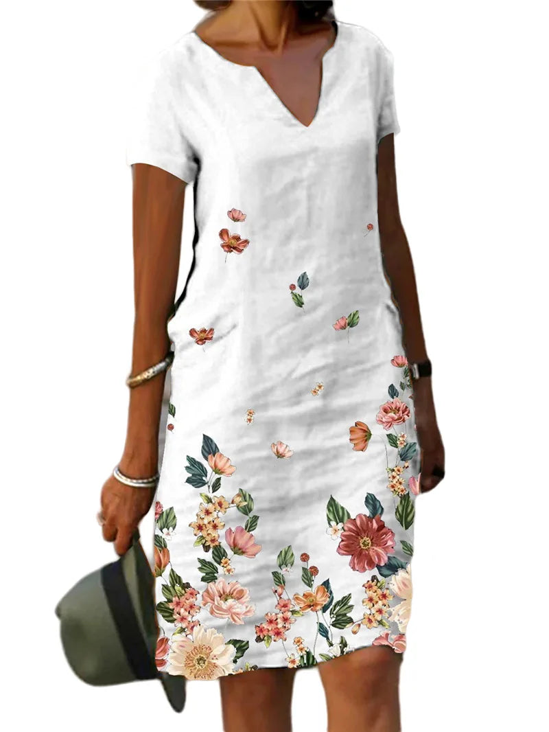 Women's Oversized Printed Dress