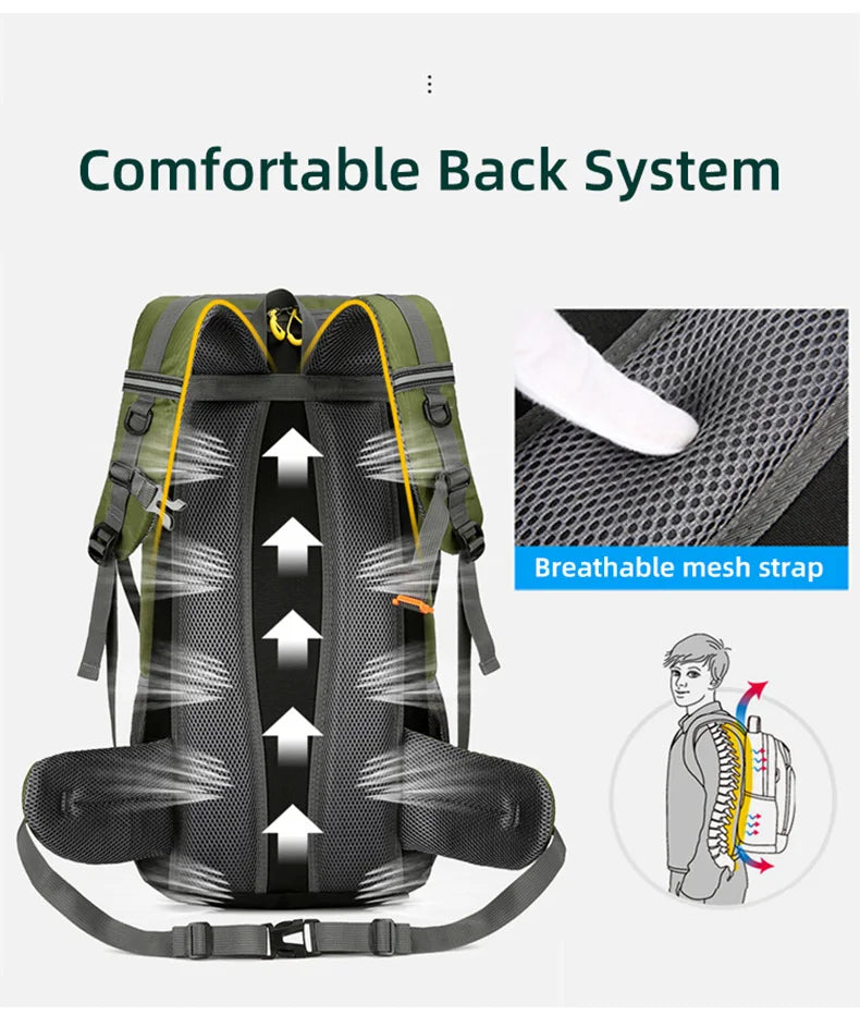 Travel Backpack Camping Large Hiking Bag