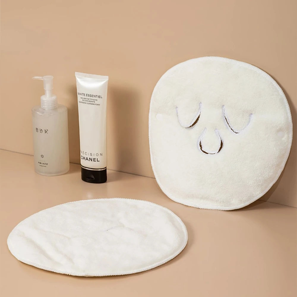 1Pcs Cotton Hot Compress Face Towel