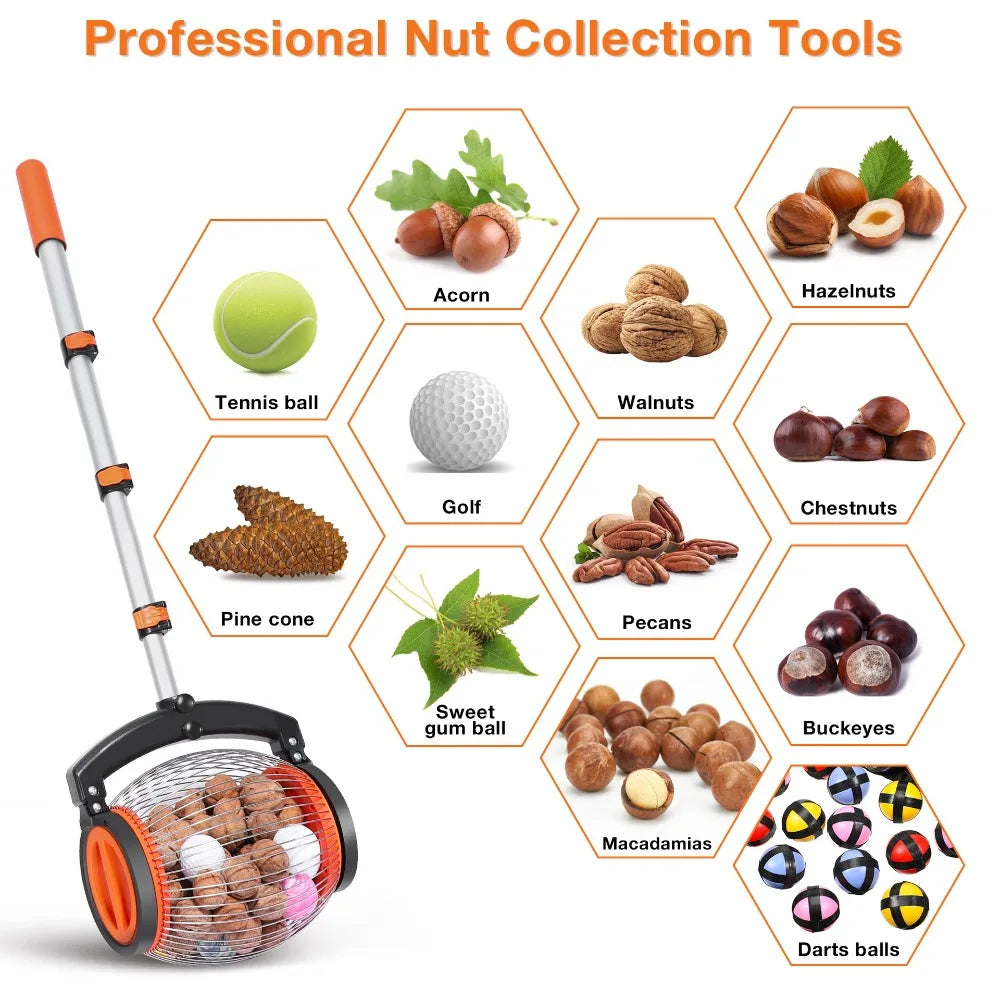 Rolling Nut Picker