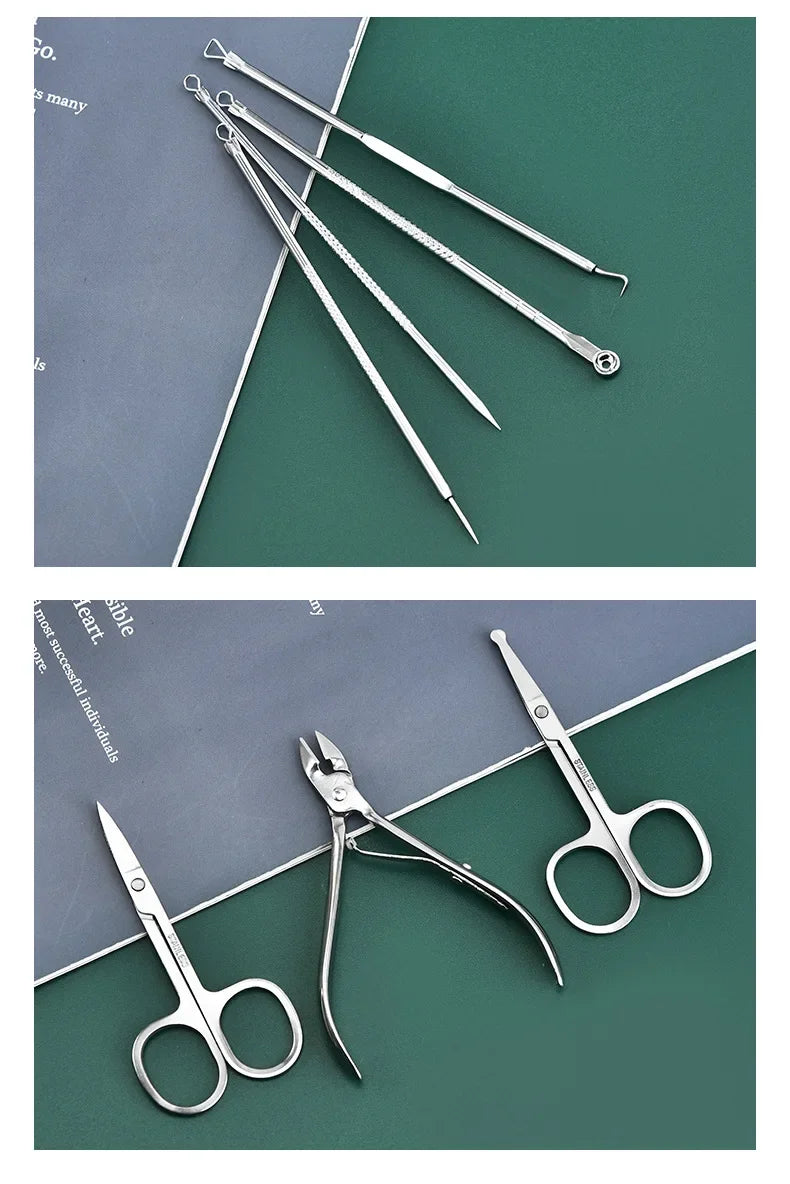 8/32pcs Manicure Set Professional Pedicure Kit