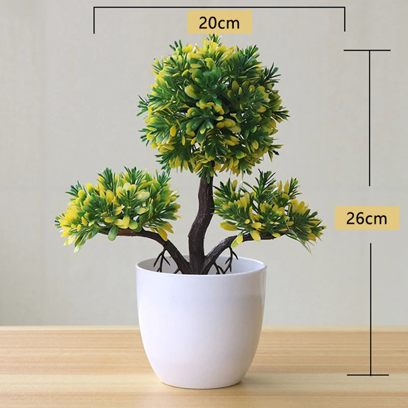 Bonsai Artificial Plastic Plants