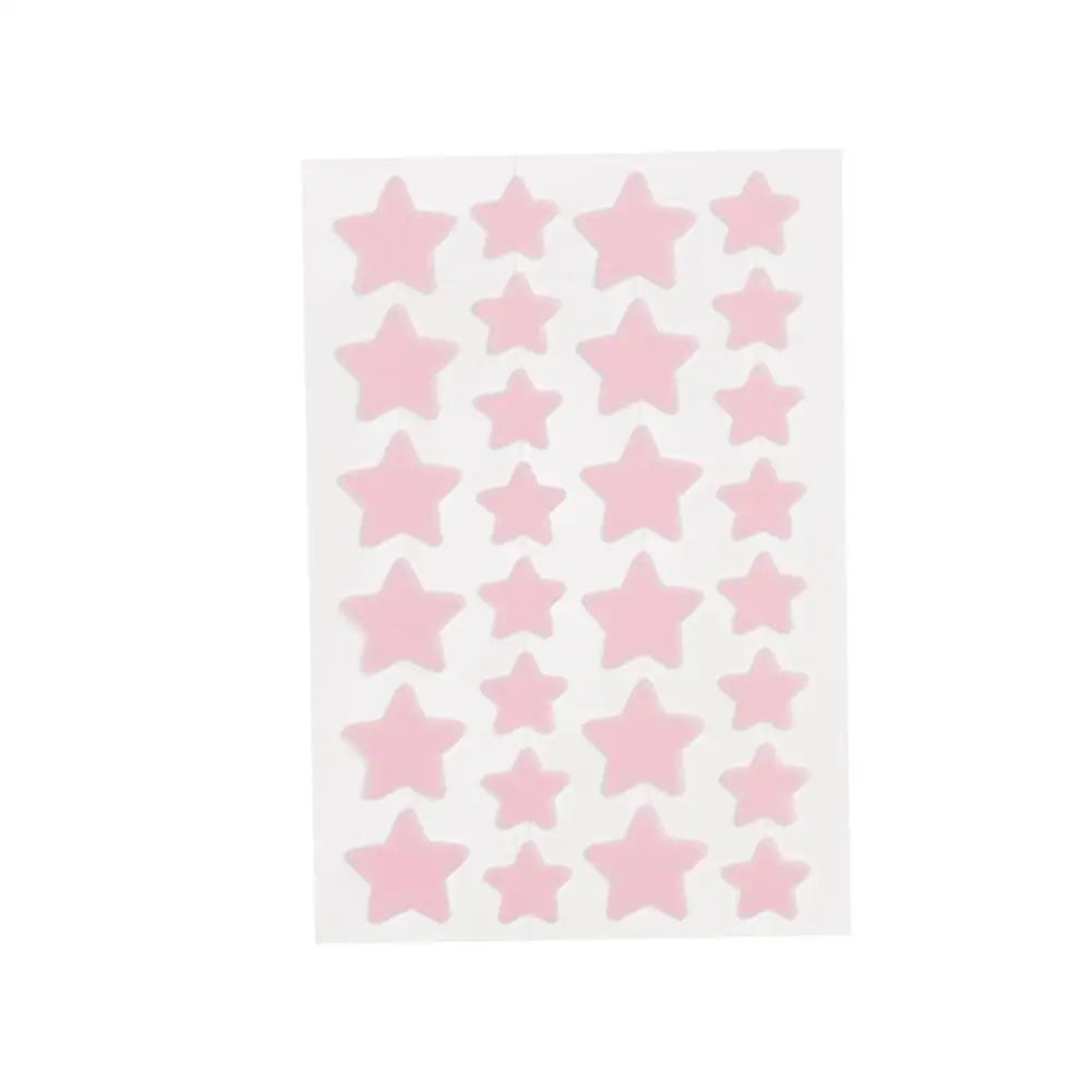 28Pcs Colorful Cute Star Shaped Acne Treatment Sticker