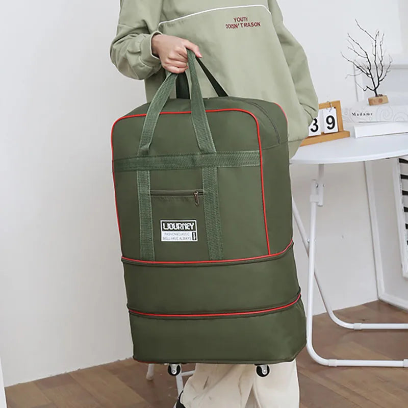 Folding travel bag