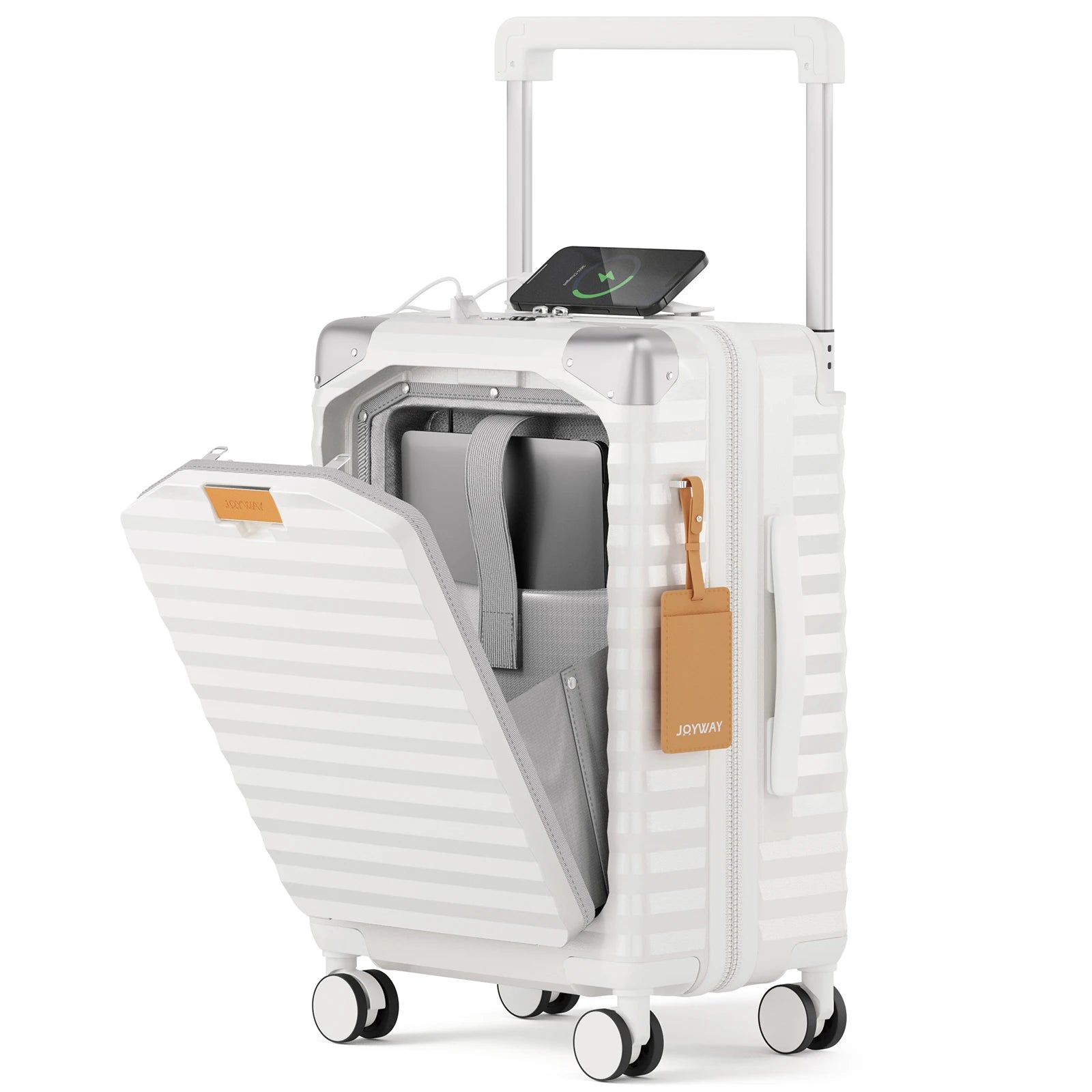 20 inch Front Opening Carry on Suitcase