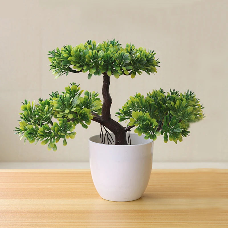Bonsai Artificial Plastic Plants