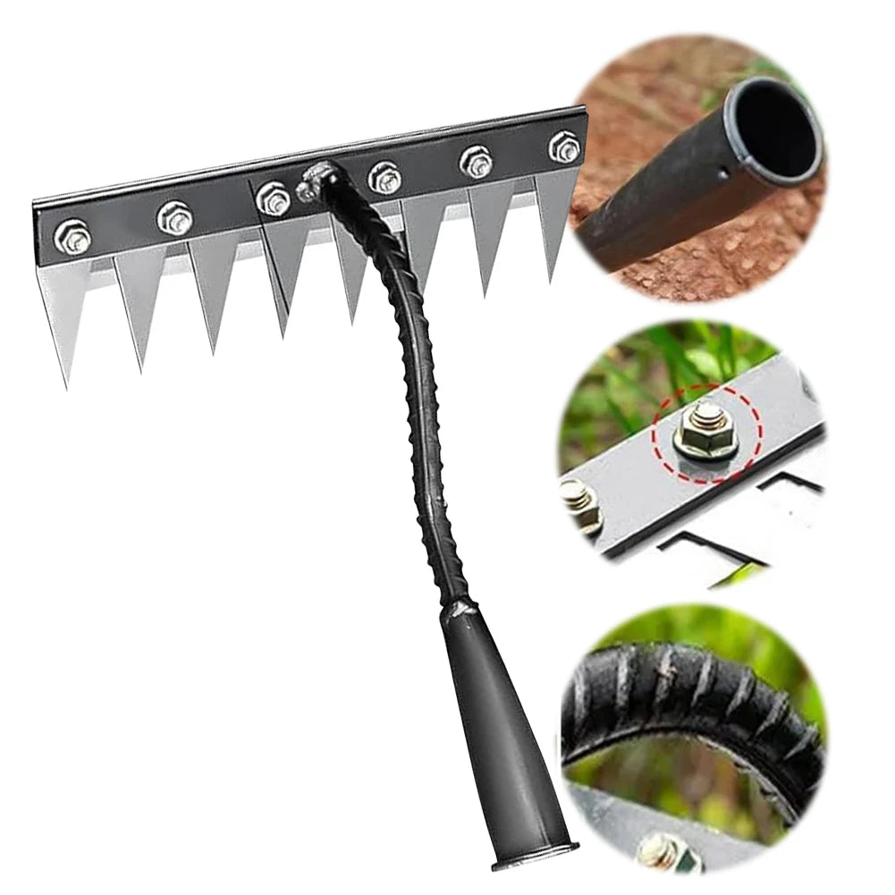 Steel Garden Weeding Rake