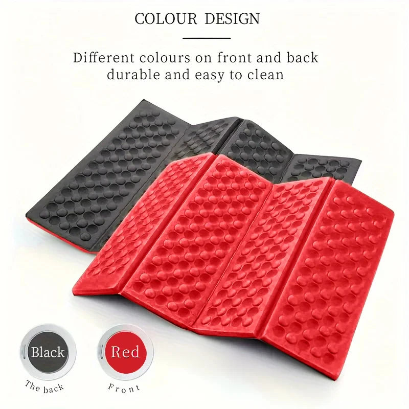 Massage Mat 6-Fold XPE Cushion Outdoor Hiking Camping Training Park Foldable Pillow Picnic Sitting Moisture-proof Pad