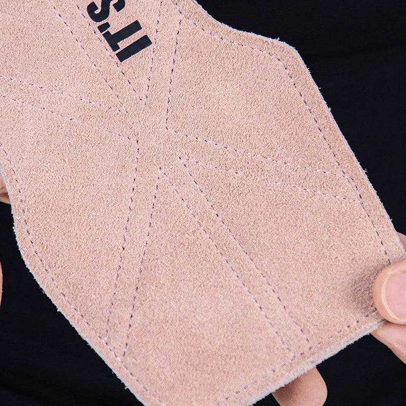 Cowhide Gym Gloves Grips