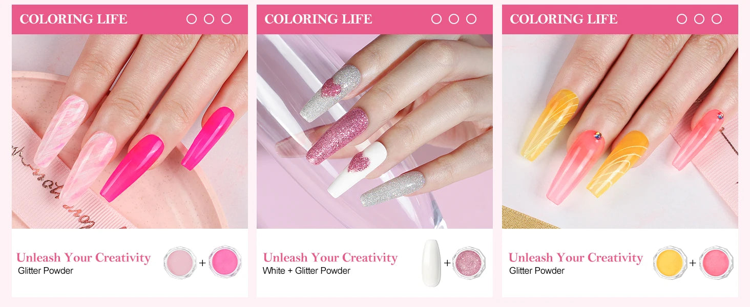 Acrylic Nail Set