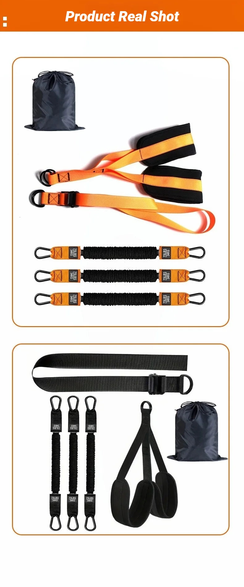 Pull Up Assistance Bands Set