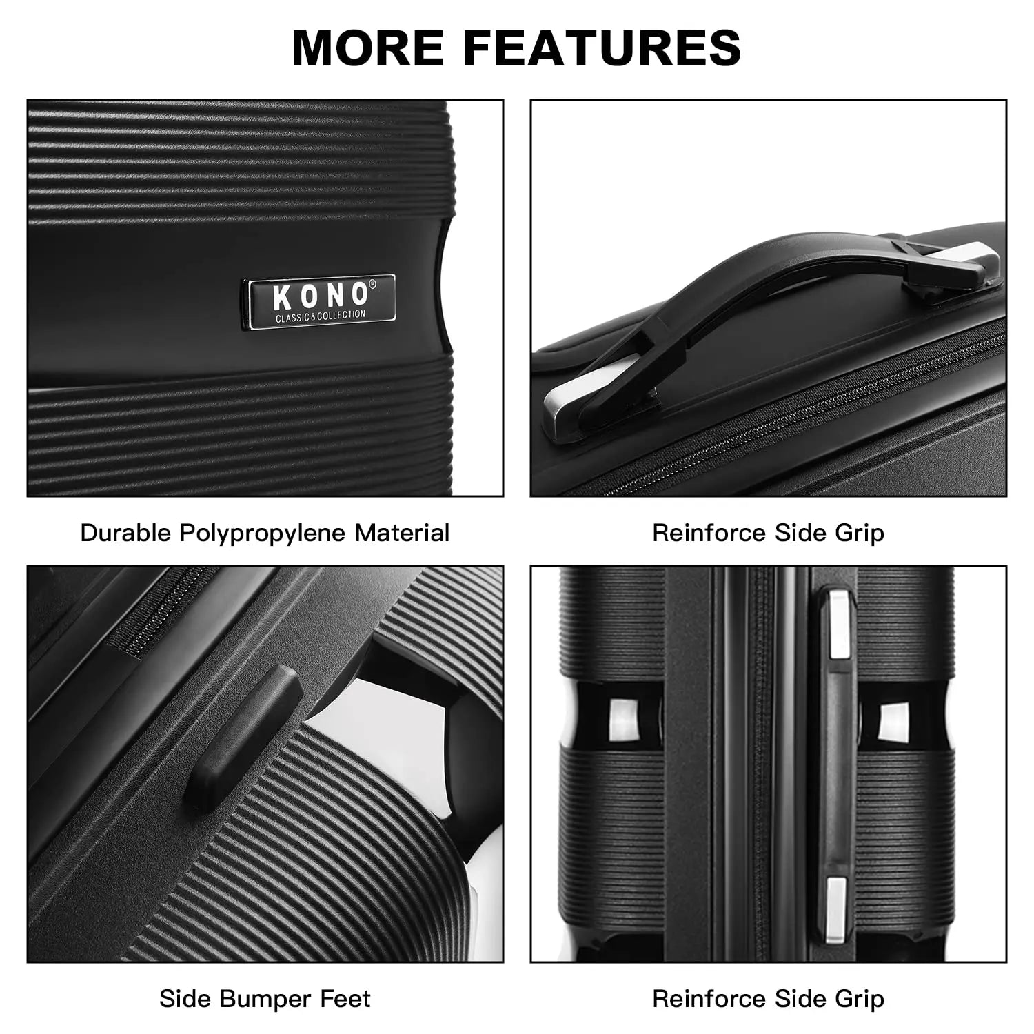 Hardshell Carry-On Lightweight Luggage