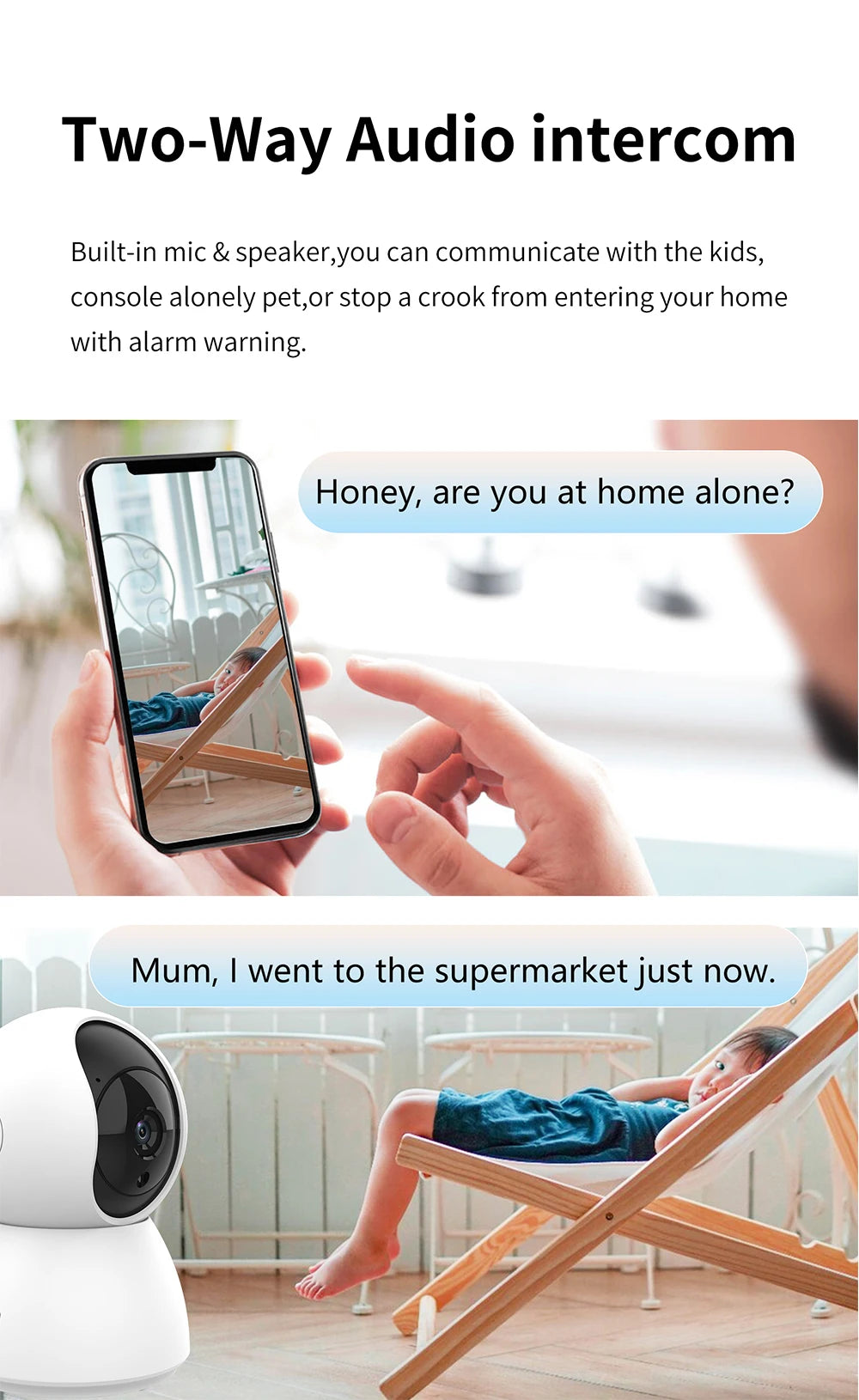 Tuya Smart Life 2MP 2.4G/5G+BLE WIFI IoT Alarm Surveillance Home Security Burglar FHD CCTV Camera System SOS Contact PIR Sensor