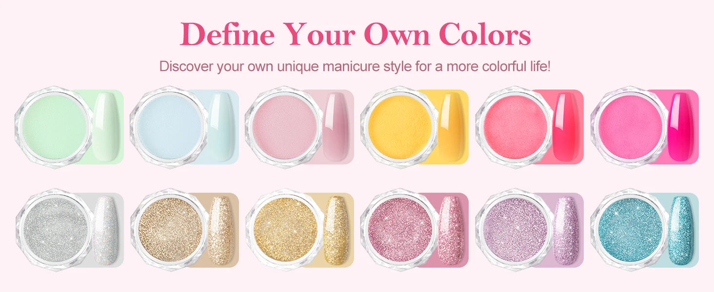 Acrylic Nail Set